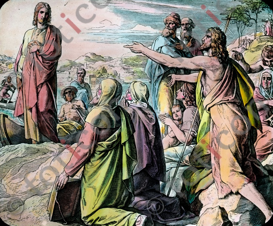 Das Zeugnis Johannes des Täufers von Christus  | The testimony of John the Baptist of Christ (foticon-simon-043-014.jpg)